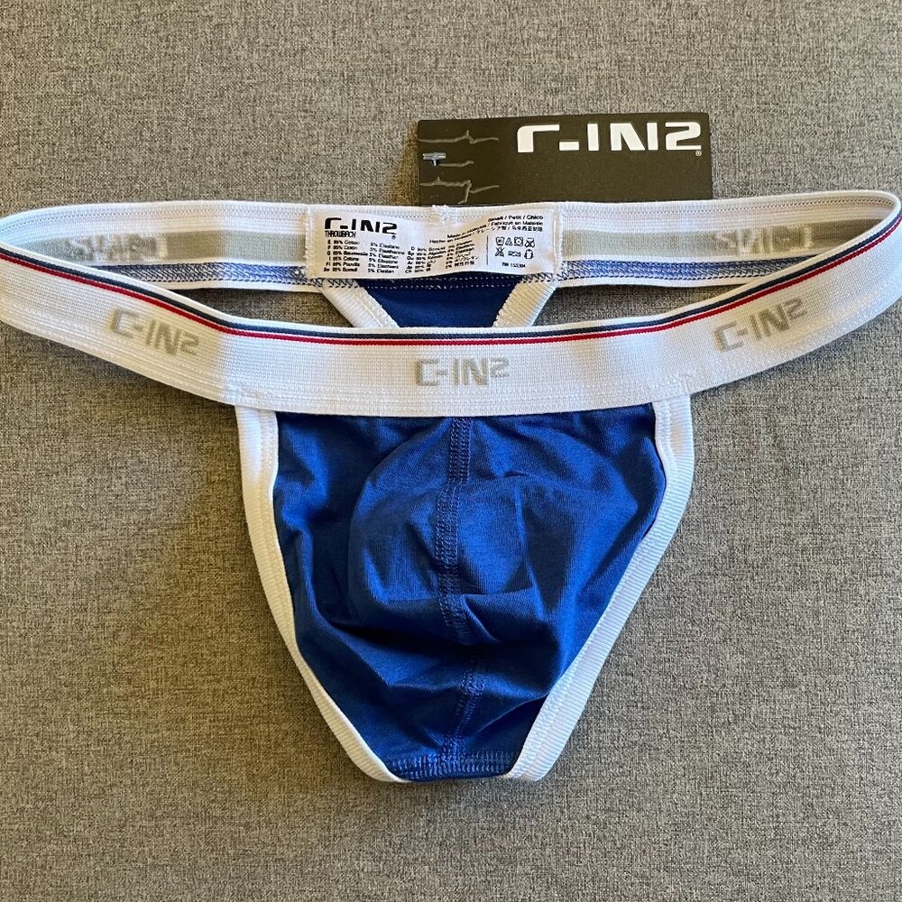C-IN2 Blue Men's Jockstrap Underwear